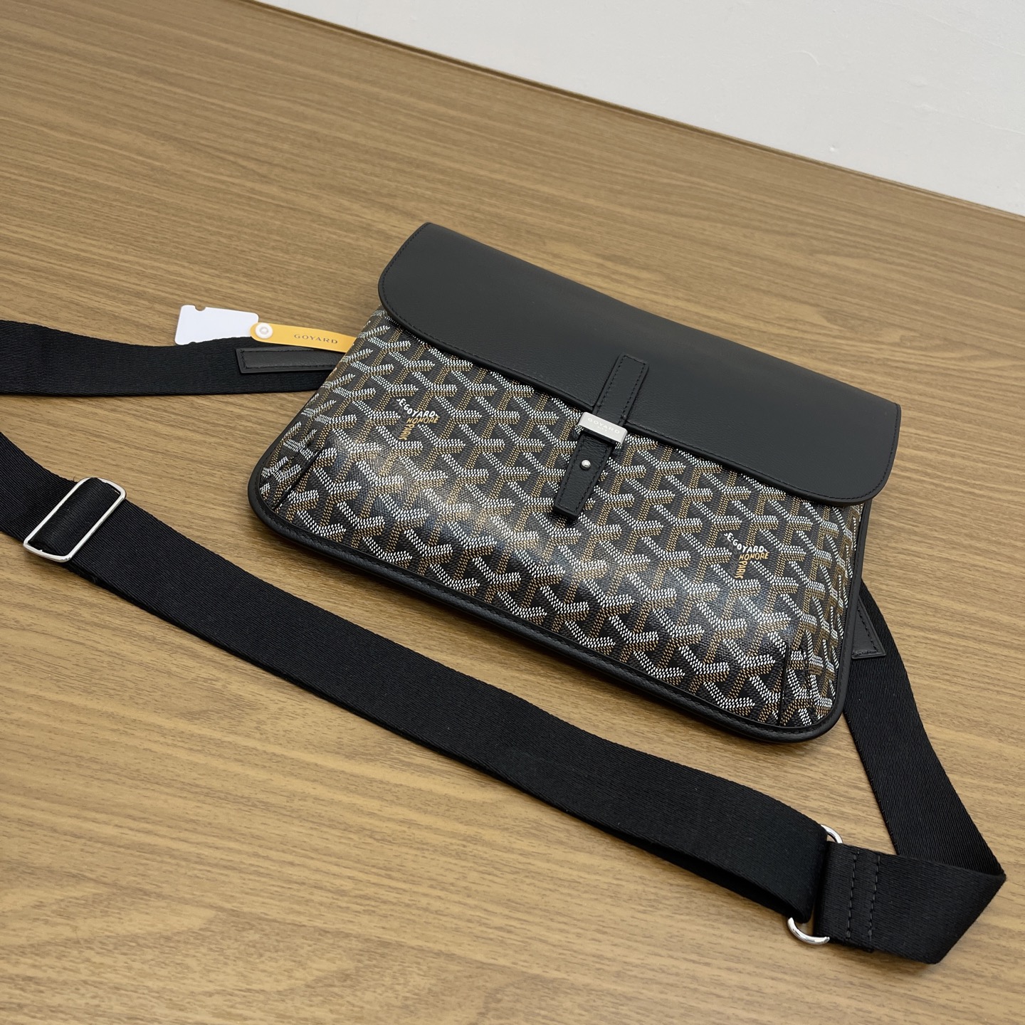 Goyard Replica Designer Bags 1:1 Coursier 32*25*4cm Messenger Bag Black - Image 3
