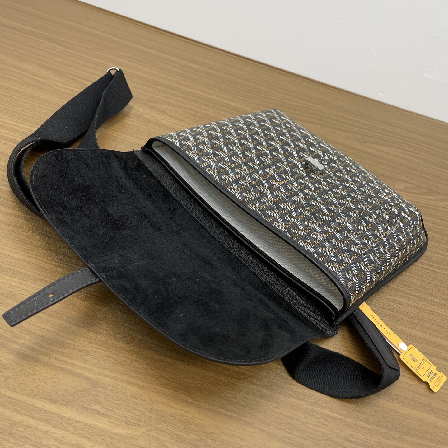 Goyard Replica Designer Bags 1:1 Coursier 32*25*4cm Messenger Bag Black - Image 4