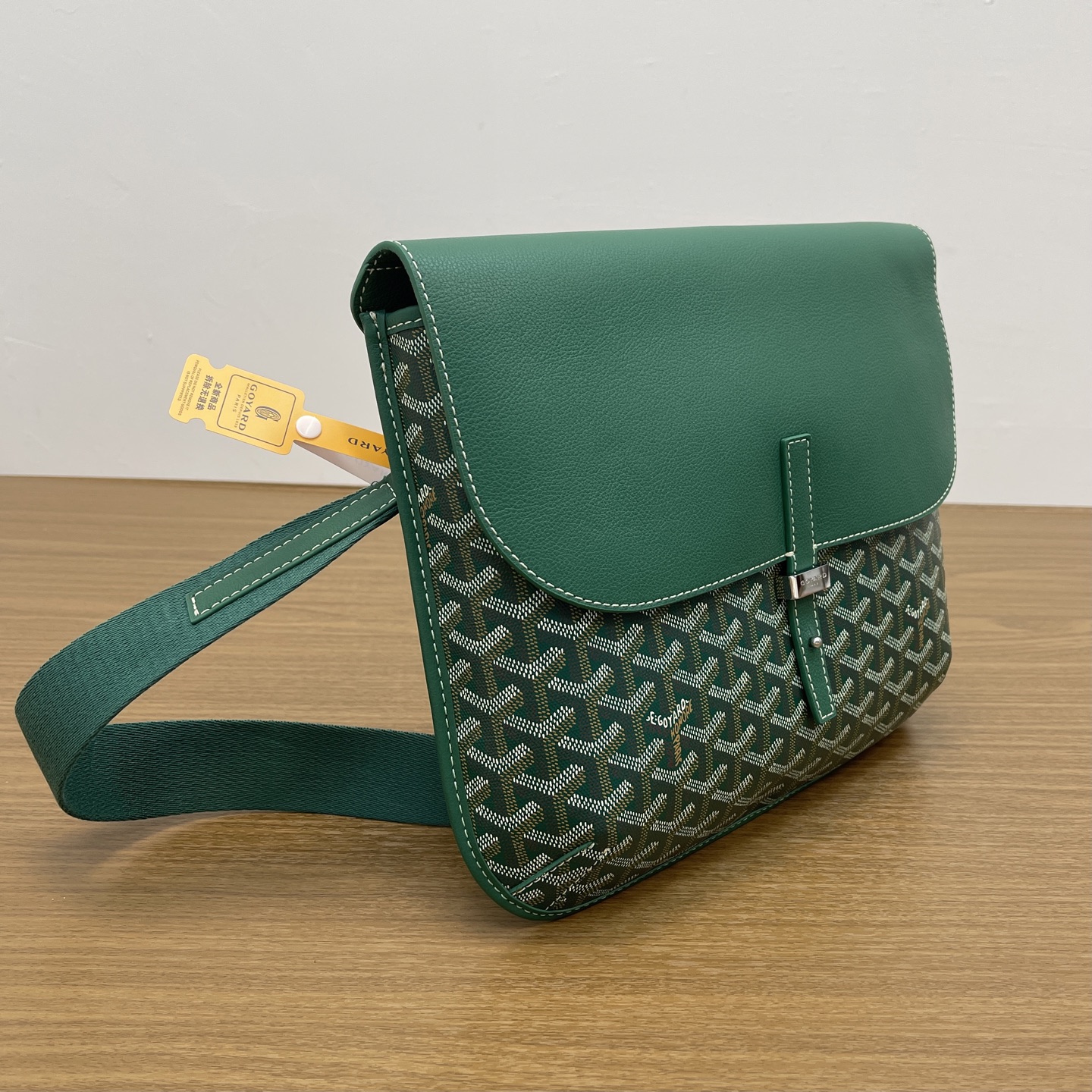 Goyard Replica Designer Bags 1:1 Coursier 32*25*4cm Messenger Bag Green - Image 2