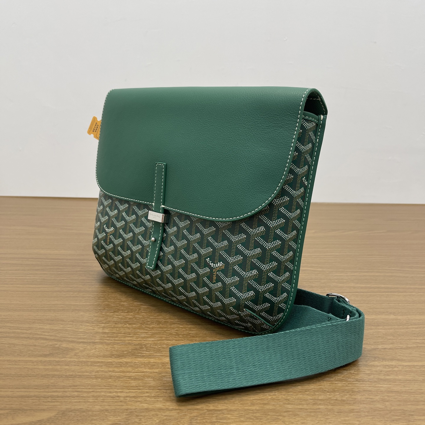 Goyard Replica Designer Bags 1:1 Coursier 32*25*4cm Messenger Bag Green - Image 3