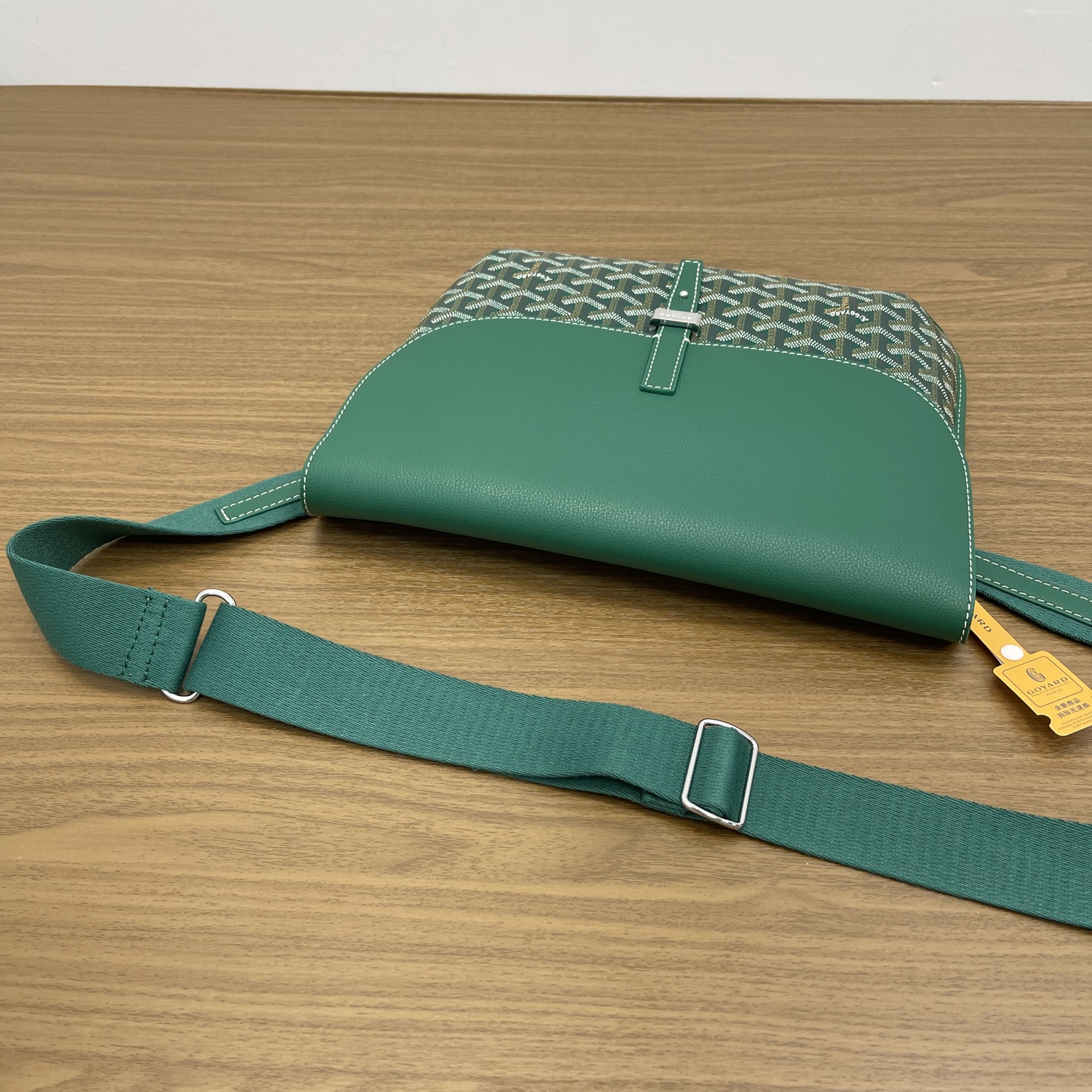 Goyard Replica Designer Bags 1:1 Coursier 32*25*4cm Messenger Bag Green - Image 8