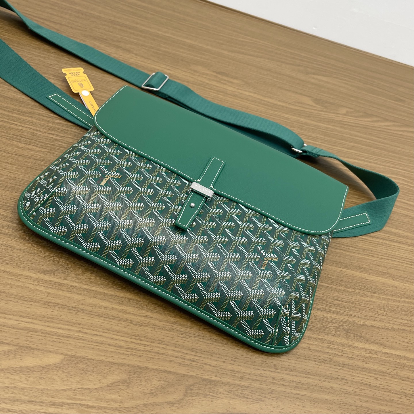 Goyard Replica Designer Bags 1:1 Coursier 32*25*4cm Messenger Bag Green - Image 4