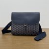Replica Designer Bags 1:1 Goyard Coursier Navy Blue