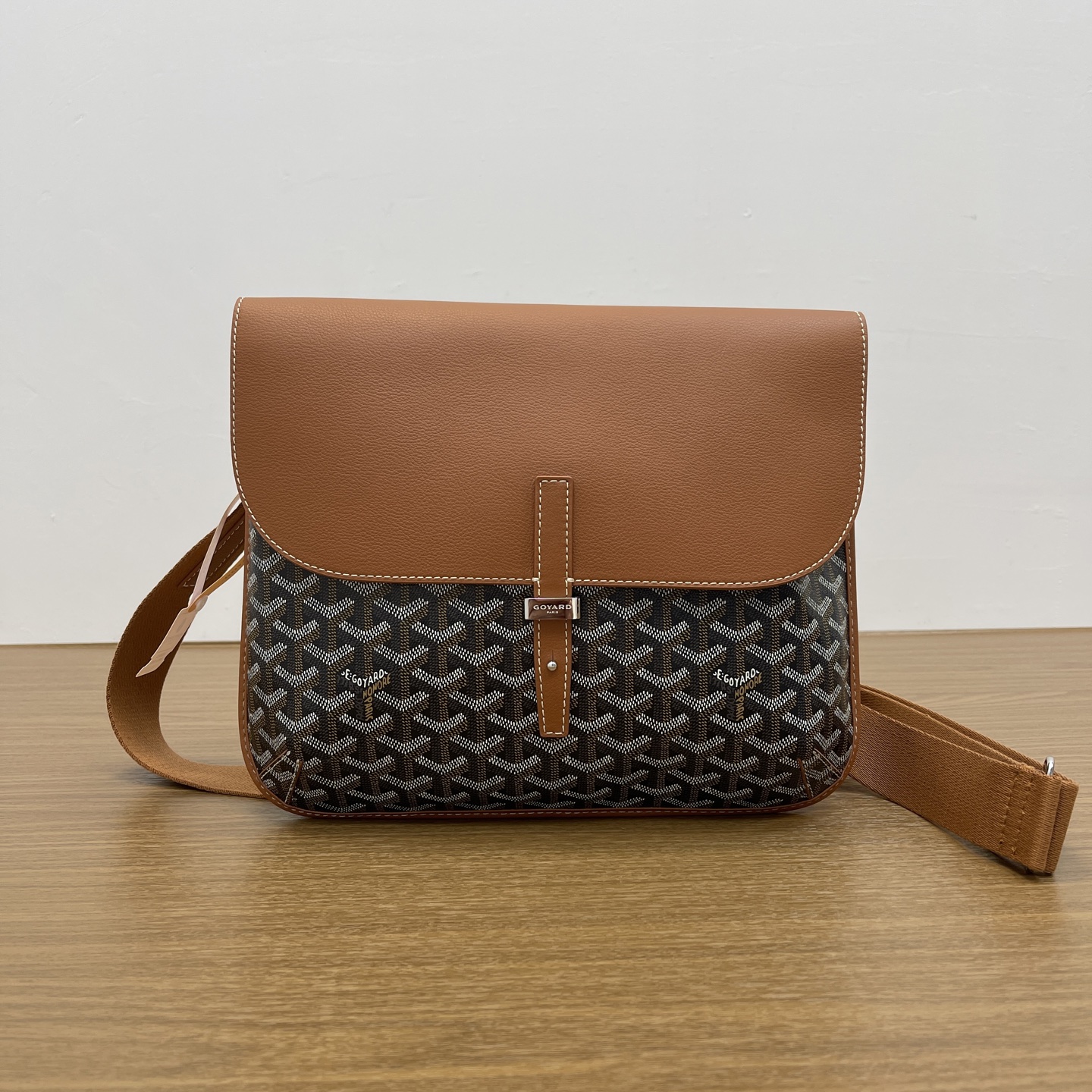 Replica Designer Bags 1:1 Goyard Coursier Black & Tan