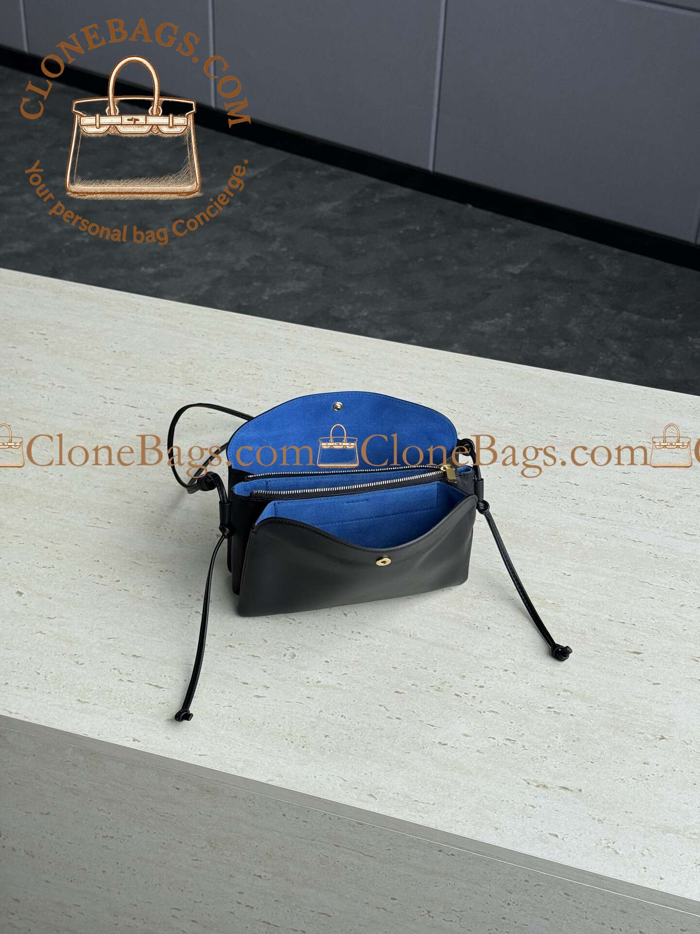Celine Replica Designer Bags 1:1 TRIO FLAP Smooth Lambskin22.5 x 13 x 3.5 CM - Image 7