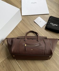 Alternative view of Celine Replica Designer Bags 1:1 Luggage Shiny Lambskin 16 x 22 x 36 CM