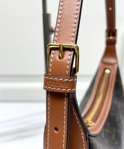 Alternative view of Celine Replica Designer Bags 1:1 Small Heloise Shoulder Tan Supple Calfskin 23 x 17 x 21 CM