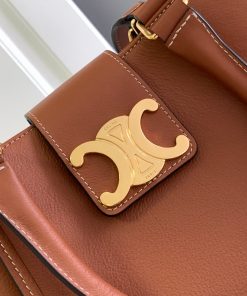 Alternative view of Celine Replica Designer Bags 1:1 Supple Calfskin Medium Appoline Tan 37.5 X 22 X 16 CM