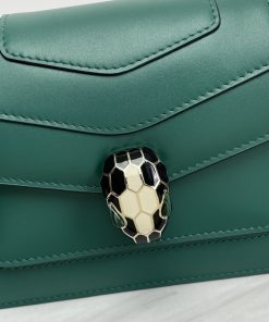 Alternative view of Bvlgari Replica Designer Bags 1:1 Serpenti Forever Green Crossbody Bag 19 x 12.5 x 7 cm