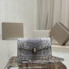 Replica Designer Bags – Bvlgari Snakeskin Crossbody Bag