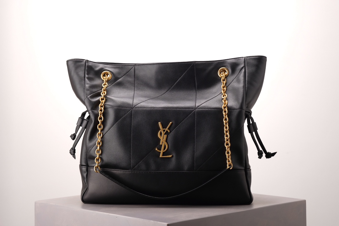 Replica Designer Bags – YSL Black Medium Shopping Tote