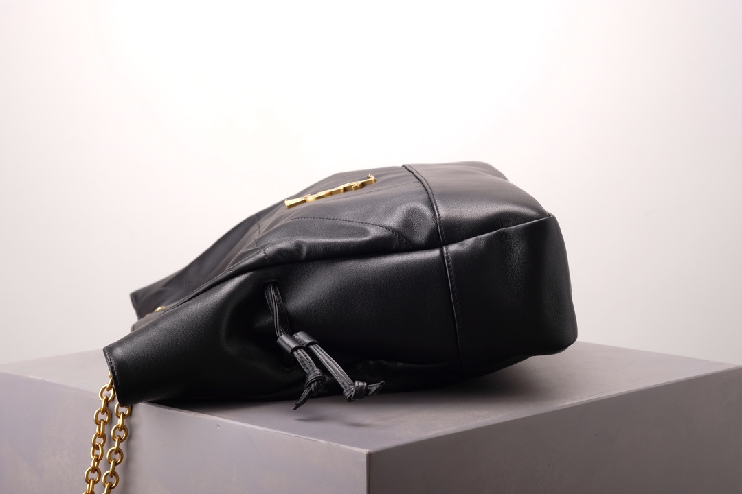 Saint Laurent Replica Designer Bags 1:1 Jamie 4.3 Medium Quilted Leather Shopping Tote Black 34 × 27 × 4 cm - Image 3