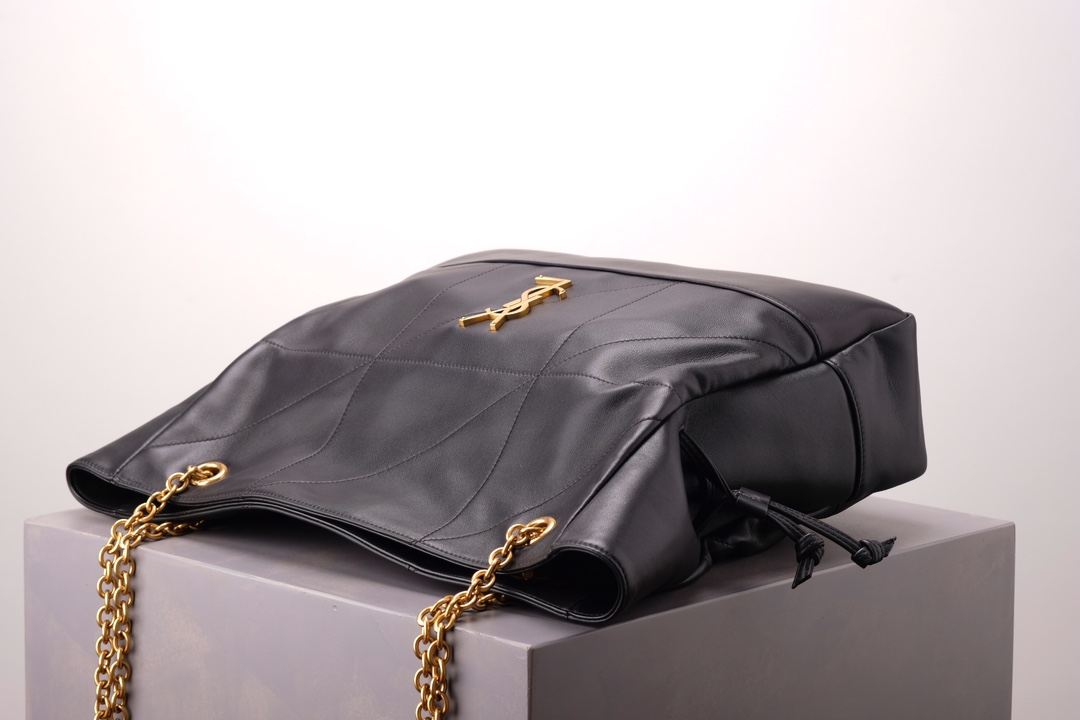 Saint Laurent Replica Designer Bags 1:1 Jamie 4.3 Medium Quilted Leather Shopping Tote Black 34 × 27 × 4 cm - Image 4