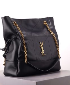 Alternative view of Saint Laurent Replica Designer Bags 1:1 Jamie 4.3 Medium Quilted Leather Shopping Tote Black 34 × 27 × 4 cm