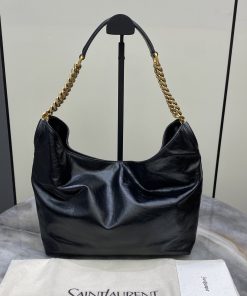Replica Designer Bags – YSL Black HORTENSE Small Hobo