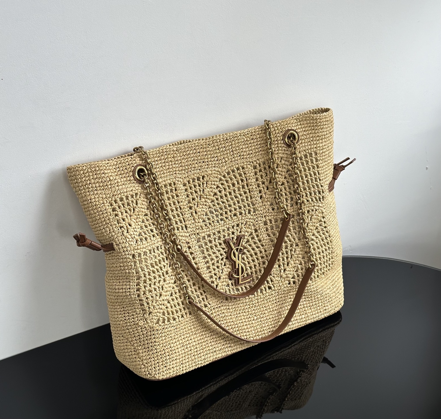 Replica Designer Bags – YSL Jamie Raffia Shopping