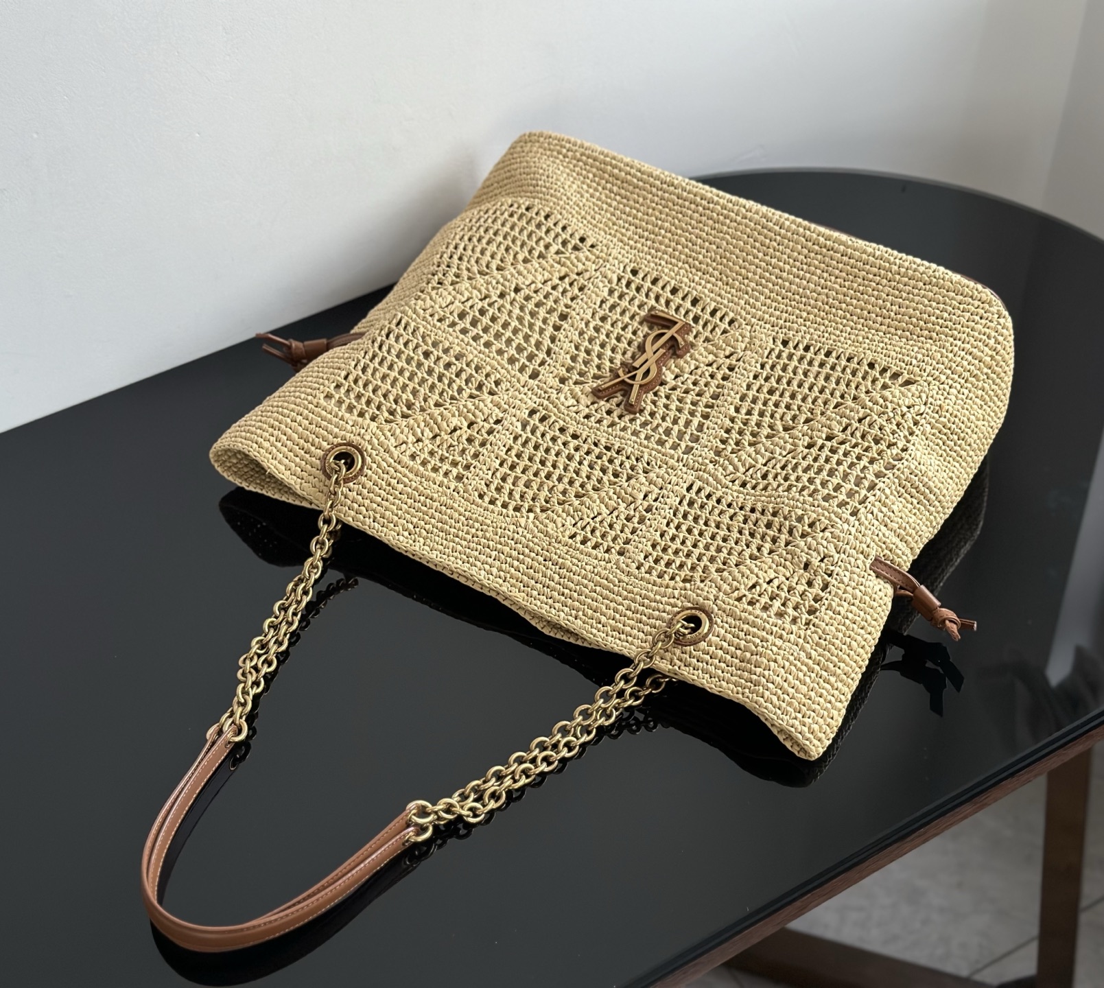 Saint Laurent Replica Designer Bags 1:1 Jamie Raffia Shopping 35 X 35 X 10 CM - Image 3