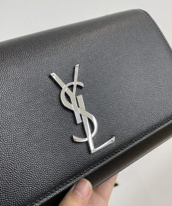 Alternative view of Saint Laurent Replica Designer Bags 1:1 Kate Medium Grained Leather Crossbody Bag 24 × 14.5 × 5 CM