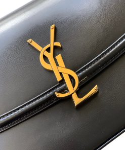 Alternative view of Saint Laurent Replica Designer Bags 1:1 Solferino Small Box Leather Black 24.5 × 15 × 8.5 cm