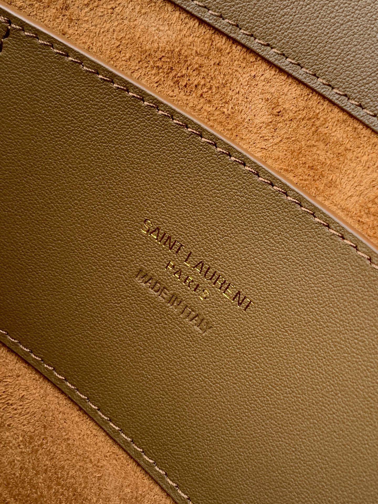 Saint Laurent Replica Designer Bags 1:1 Solferino Small Suede Caramel Cognac 24.5 × 15 × 8.5 cm - Image 6