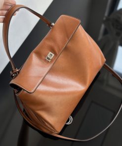 Alternative view of Balenciaga Replica Designer Bags 1:1 Rodeo Handbag Medium Cowboy Tan 35 × 23.5 × 11 CM