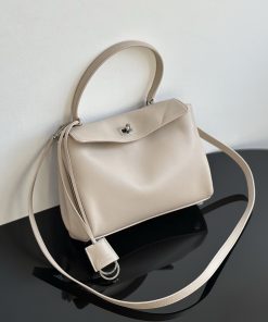 Balenciaga 1:1 Top Replica: Small Rodeo Handbag in Almond