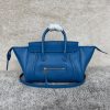 Celine Replica Designer Bags 1:1 Luggage Little Blue 24 × 15.5 × 11 CM