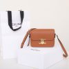 Celine Replica Designer Bags 1:1 Triomphe Bag Teen Bronze 18.5 × 13.5 × 7 CM