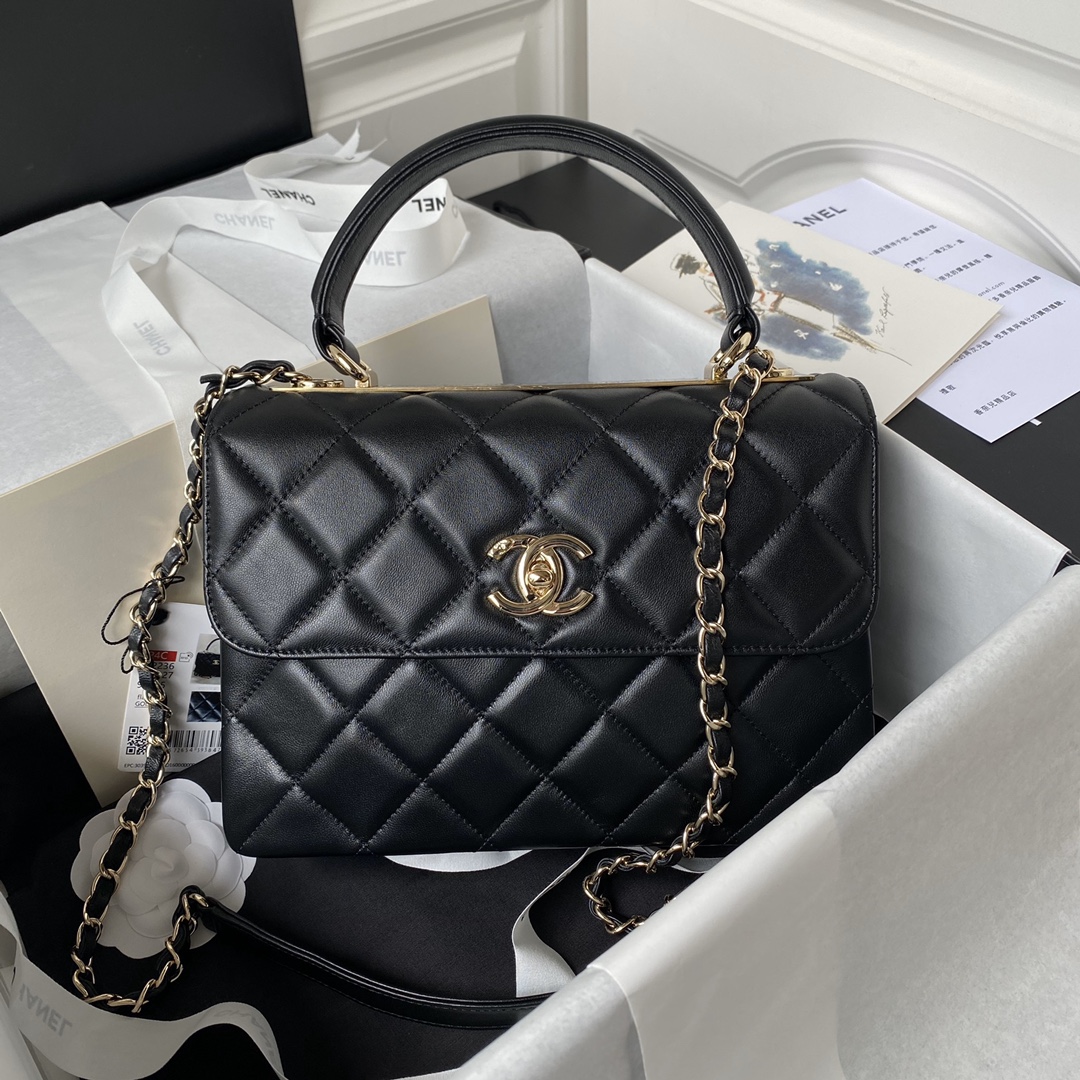 Flap Bag With Top Handle