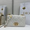 Dior Replica Designer Bags 1:1 Medium Soft Dior Caro Bag Latte Gold-Tone Metal 16.0 × 9.0 × 25.0 CM