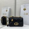 Dior Replica Designer Bags 1:1 Small Soft Dior Caro Bag Black Gold-Tone Metal 13.0 × 7.0 × 20.0 CM