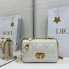 Dior Replica Designer Bags 1:1 Small Soft Dior Caro Bag Latte Gold-Tone Metal 13.0 × 7.0 × 20.0 CM