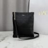 Dior Replica Designer Bags 1:1 Small Vertical Dior Trianon Bag with Chain Black Gold-Tone Metal 21.0 × 7.0 × 18.0 CM
