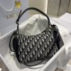 Dior Replica Designer Bags 1:1 Medium D-Dream Bag Blue Dior Oblique Jacquard Gold-Tone Metal 16.0 × 10.0 × 28.0 CM