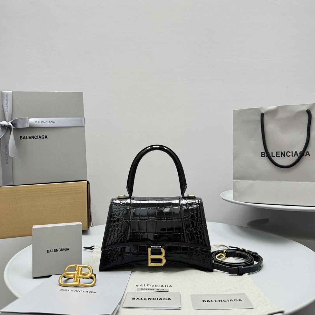 Hourglass Top Handle Bag Small