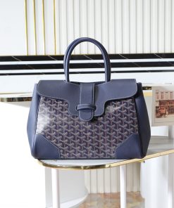 Saïgon tote MM Navy Blue 34*16*25cm
