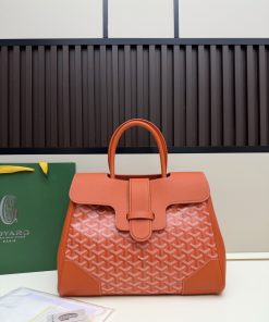 Saïgon tote MM Orange 34*16*25cm