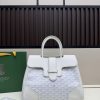 Goyard Replica Designer Bags 1:1 Saïgon tote MM White 34*16*25cm