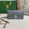 Goyard Replica Designer Bags 1:1 Duchesse Marie-Caroline PM Grey 25*6.5*15cm