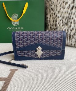 Duchesse Marie-Caroline PM Navy Blue 25*6.5*15cm