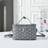Goyard Replica Designer Bags 1:1 Muse Mini Vanity Grey 16*8*10cm