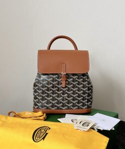 Alpin Mini Backpack Black & Tan 19*9.5*23cm