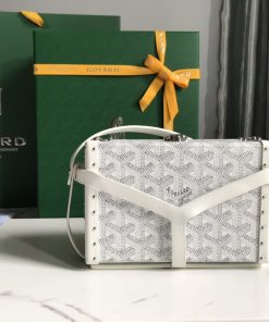 Minaudière Trunk Mini White 17*5.5*11.5cm