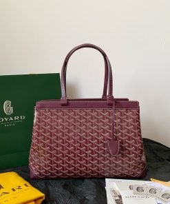 Bellechasse Biaude PM Burgundy 36*15*27cm