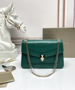 Serpenti Forever Shoulder Bag Medium Emerald