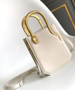 Serpentine Tote Mini Ivory