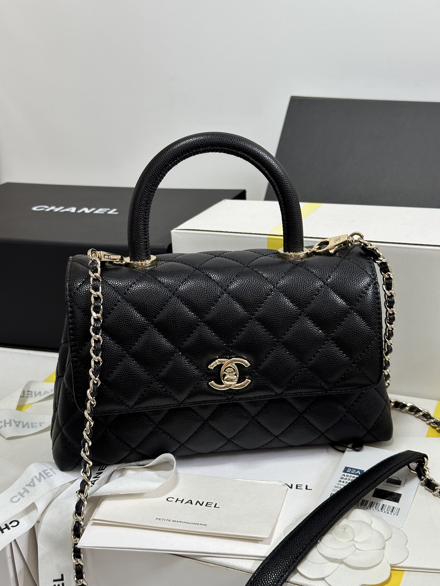 Flap Bag With Top Handle - Image 2