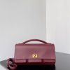 Bel Air Small Dark Burgundy