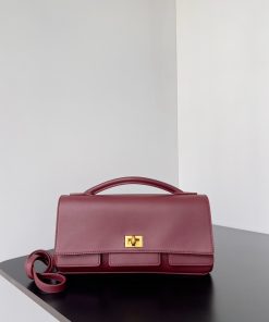 Alternative view of Bel Air Small Dark Burgundy