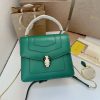 Serpenti Forever Top Handle Bag Small Emerald